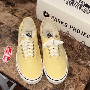 Vans Lemon Canvas Lace-Up Shoes